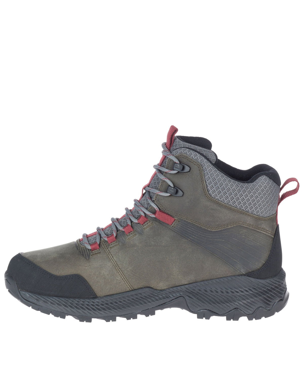Merrell Men's Forestbound Waterproof Hiking Boot Soft Toe Grey 13 D(M) US