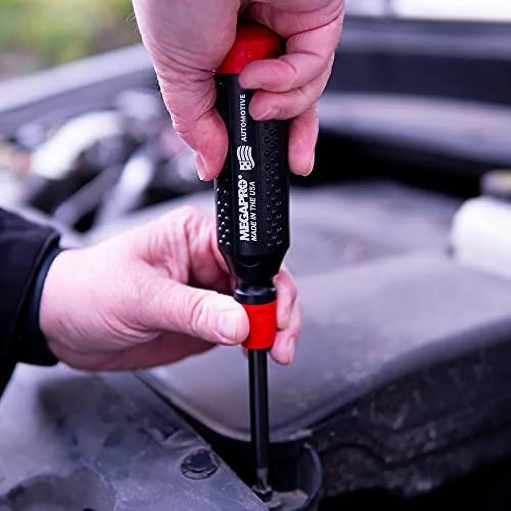 Megapro Multi-Bit Screwdriver, NumBits 6  151AUTO-B